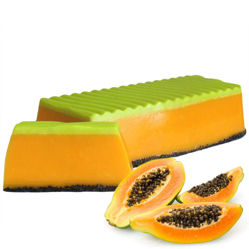 Fette di sapone - Papaya tropicale 100 g - Essenze del Bottegaio