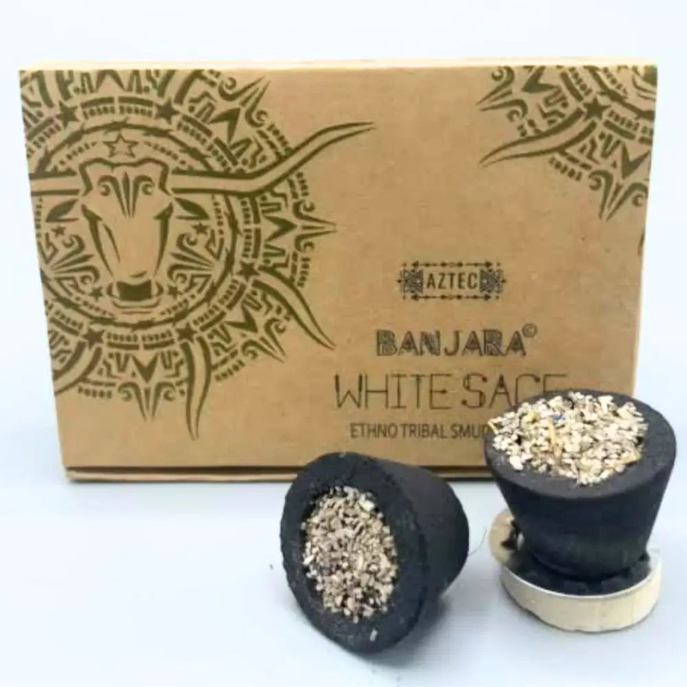 Resine in Coppino Banjara - Salvia Bianca - Banjara Resin Cups