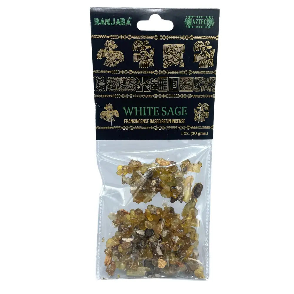 Banjara Tree Resin - White Sage - Banjara Tree Resin Incense