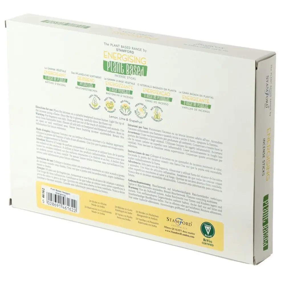 Bastoncini di incenso a base vegetale - Energia - Stamford Plant Based Incense Sticks