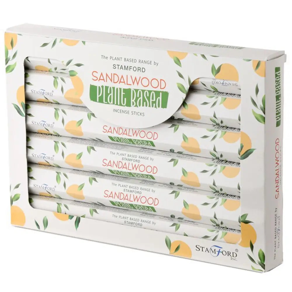 Bastoncini di incenso a base vegetale - legno di sandalo - Stamford Plant Based Incense Sticks