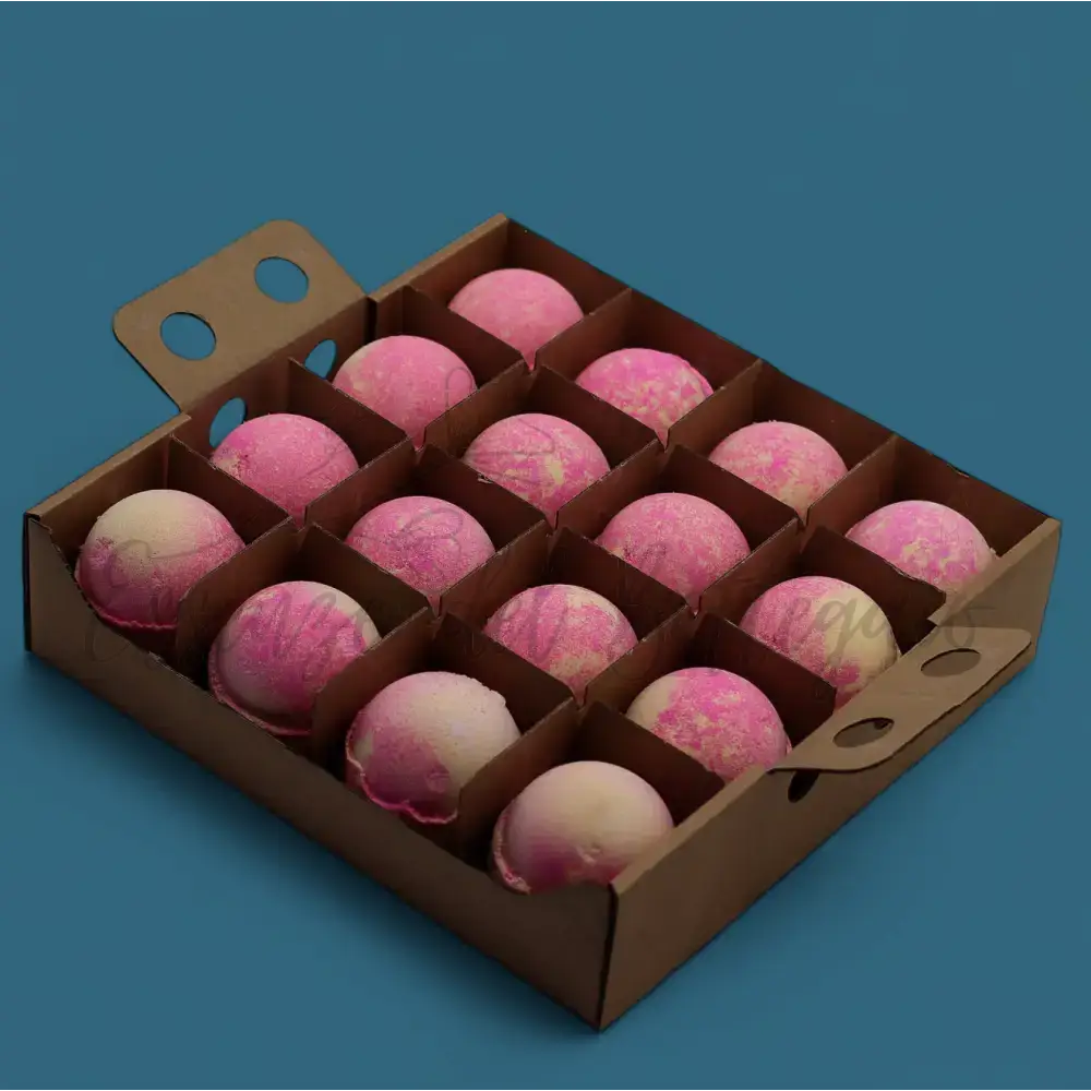 Bomba da bagno alla limonata rosa 180g - Jumbo Bath Bombs - 180g