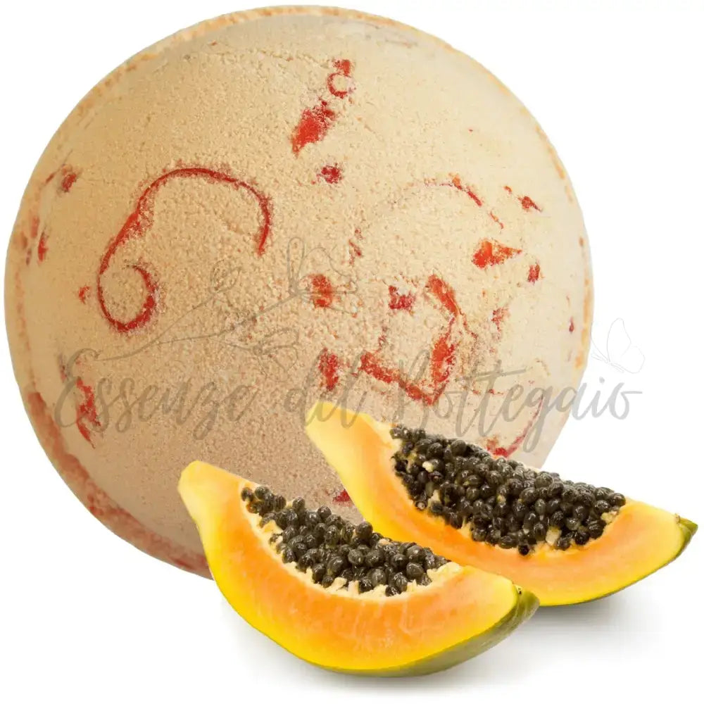Bomba da bagno al cocco Tropical Paradise - Papaya - Tropical Bath Bombs - 180g