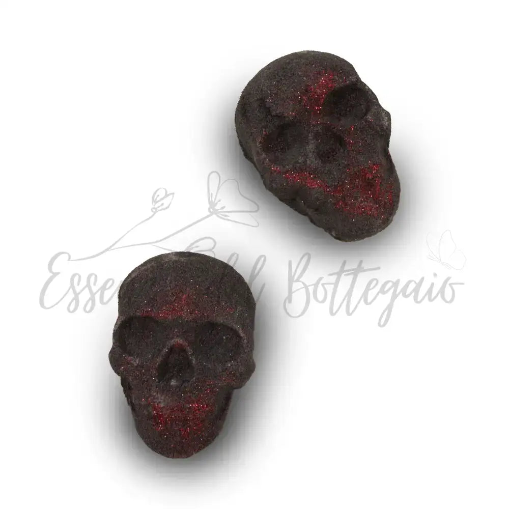 Bomba da bagno di Halloween a forma di teschio 40 g - Halloween Bath bombs - 180g