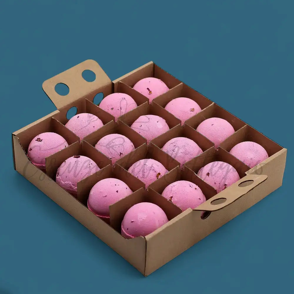 Bomba da bagno - Rose e petali 180 g - Jumbo Bath Bombs 180g