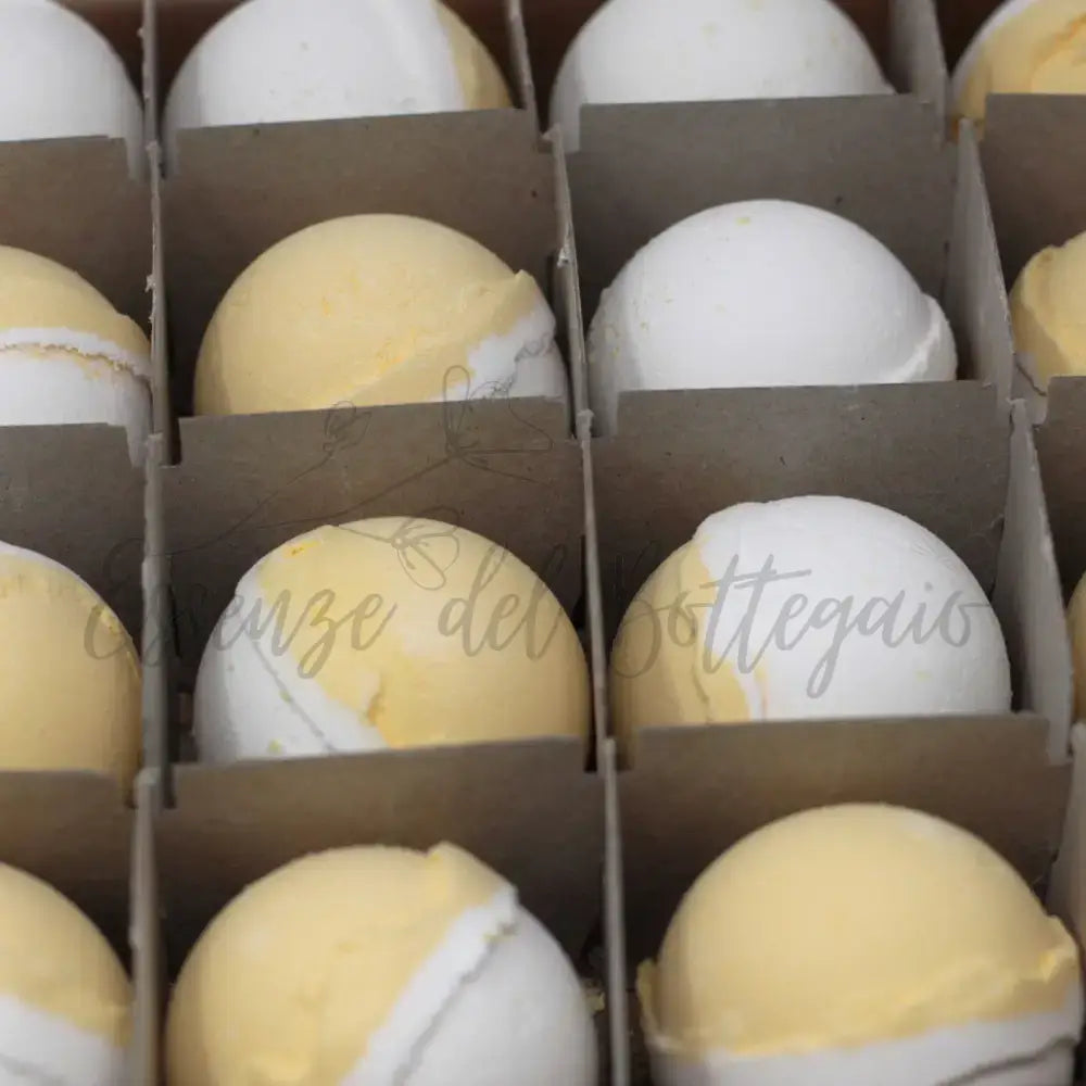 Bomba da bagno torta di meringa al limone - Jumbo Bath Bombs - 180g