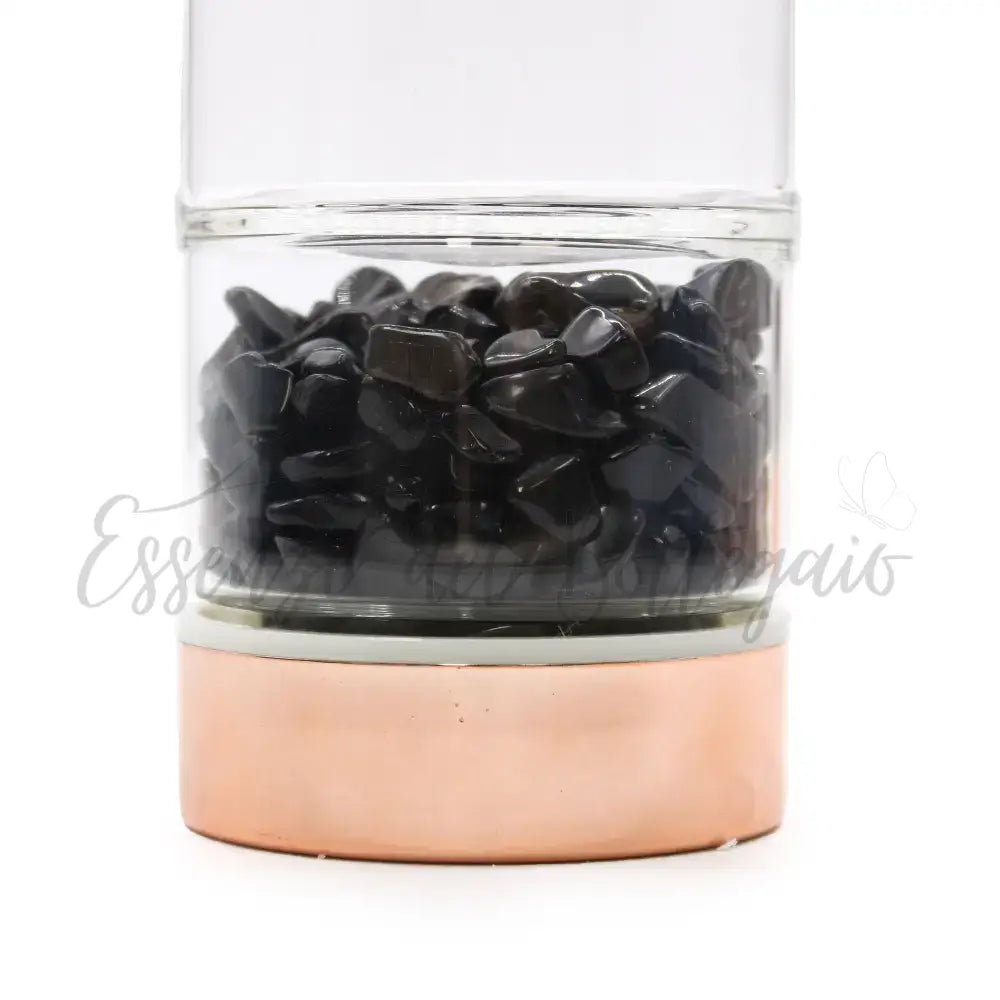 Borraccia in Vetro con Infusore per i Tè - Onice - Crystal Glass Tea Infuser Bottle