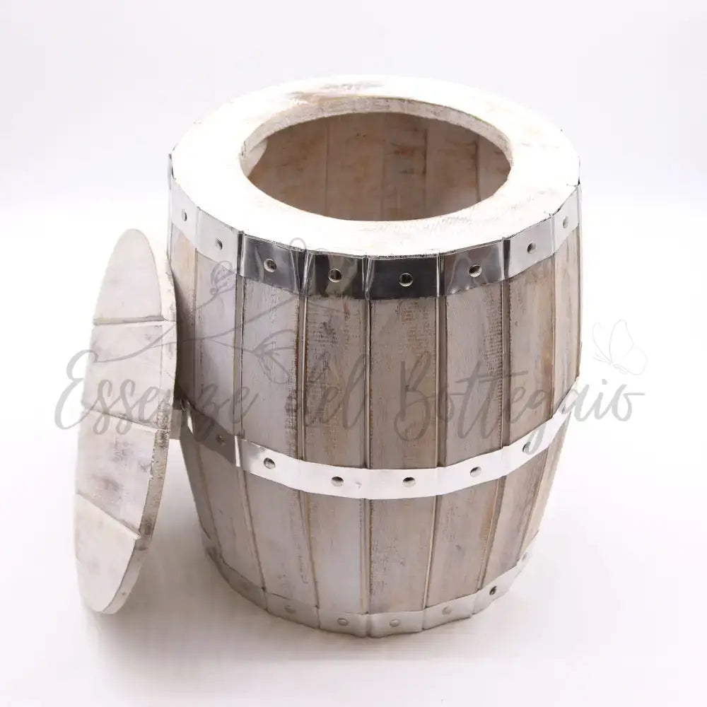 Botte di Birra - Sgabello - Sbiancato - Barrel Tables & Stools