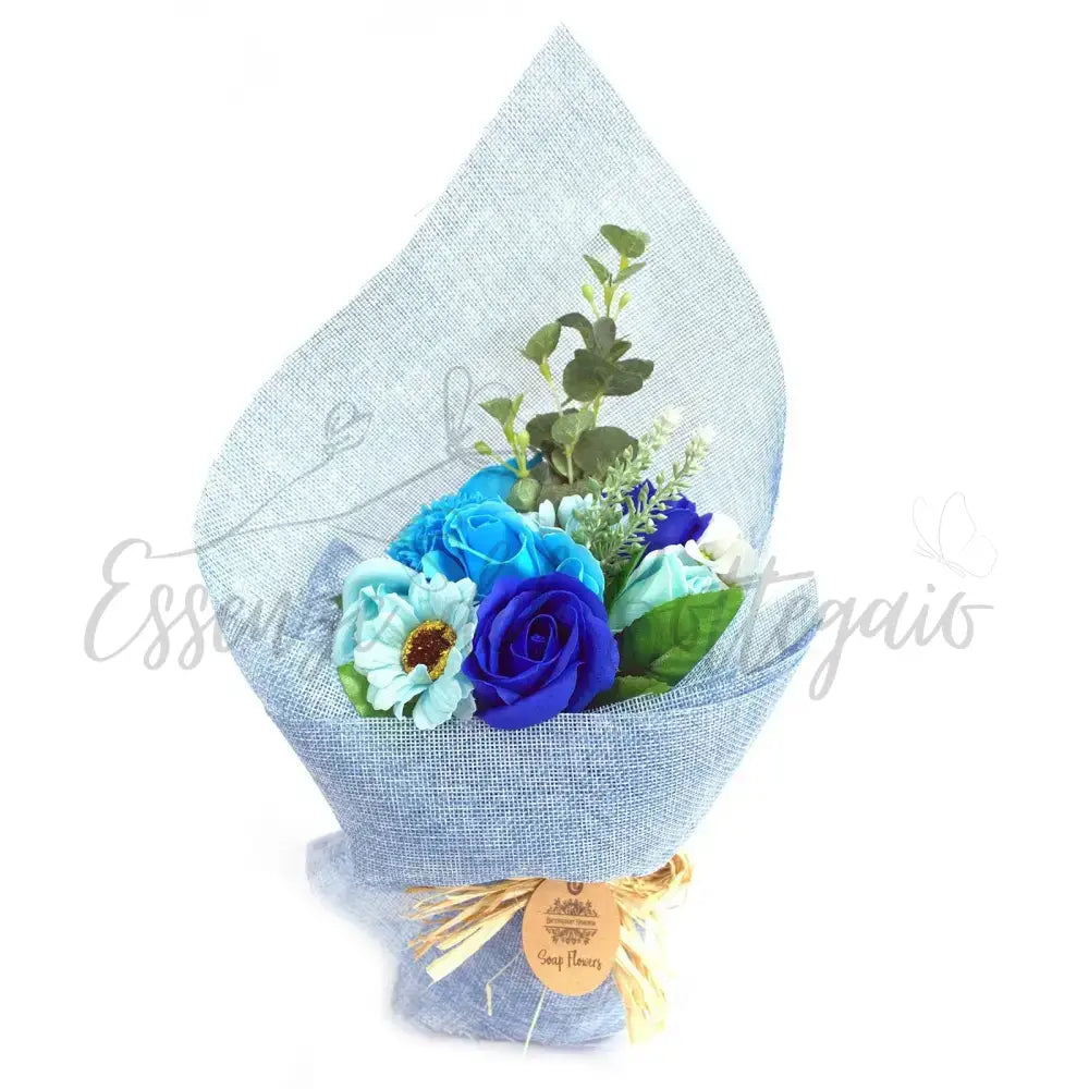Bouquet Fiori di Sapone Blu - Soap Flower Bouquets