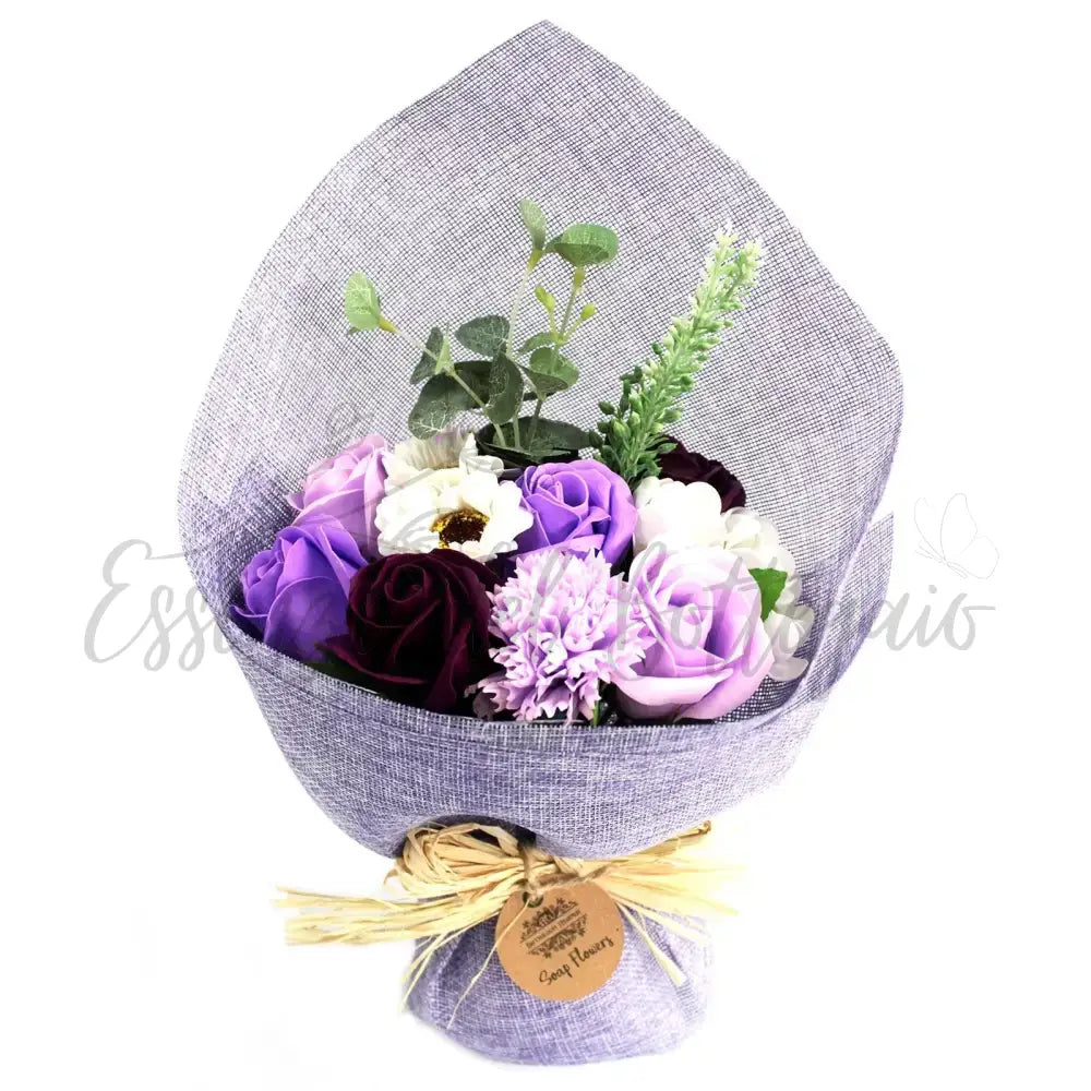 Bouquet Fiori di Sapone Viola - Soap Flower Bouquets