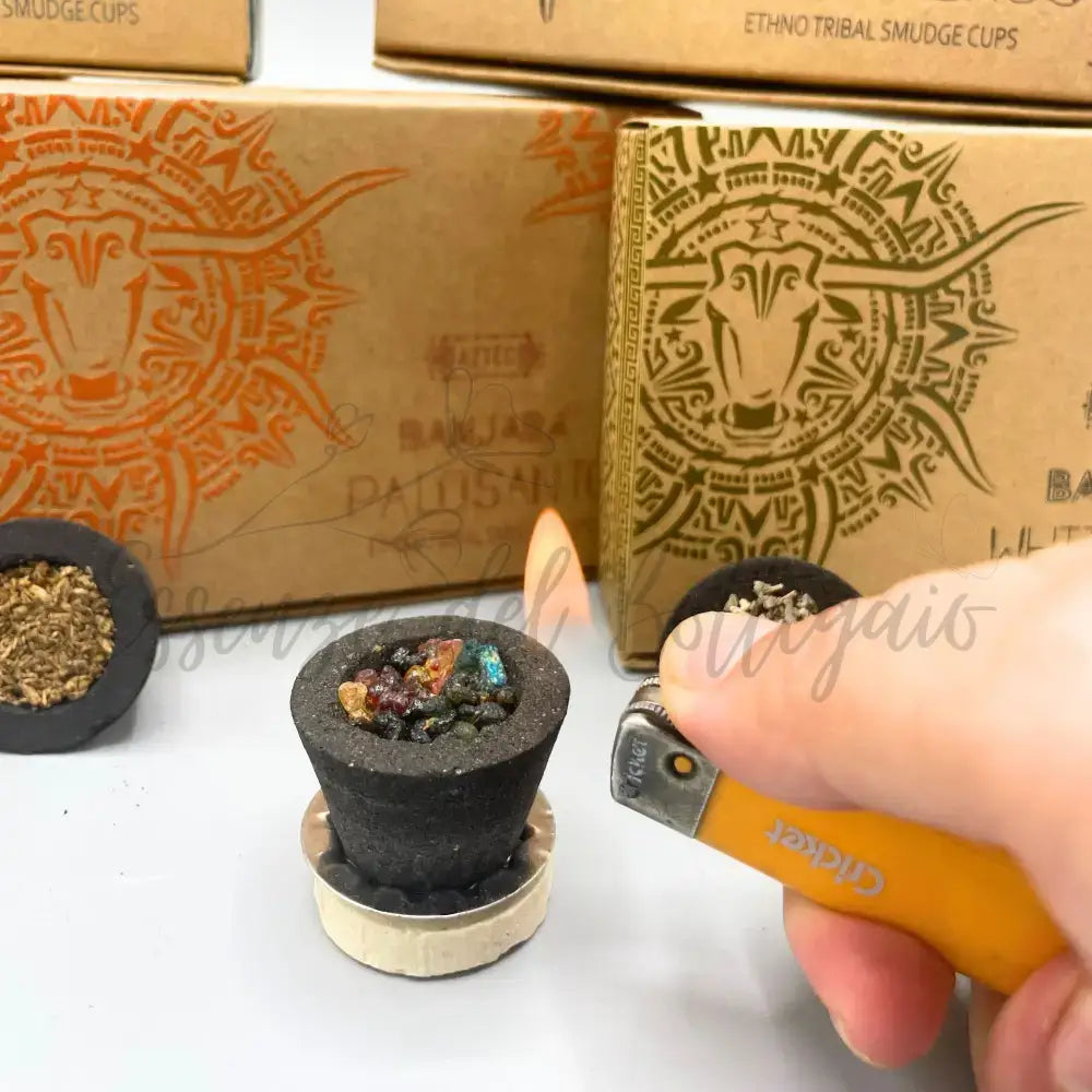 Box Resine in Coppino Banjara - Frankincense - Banjara Resin Cups