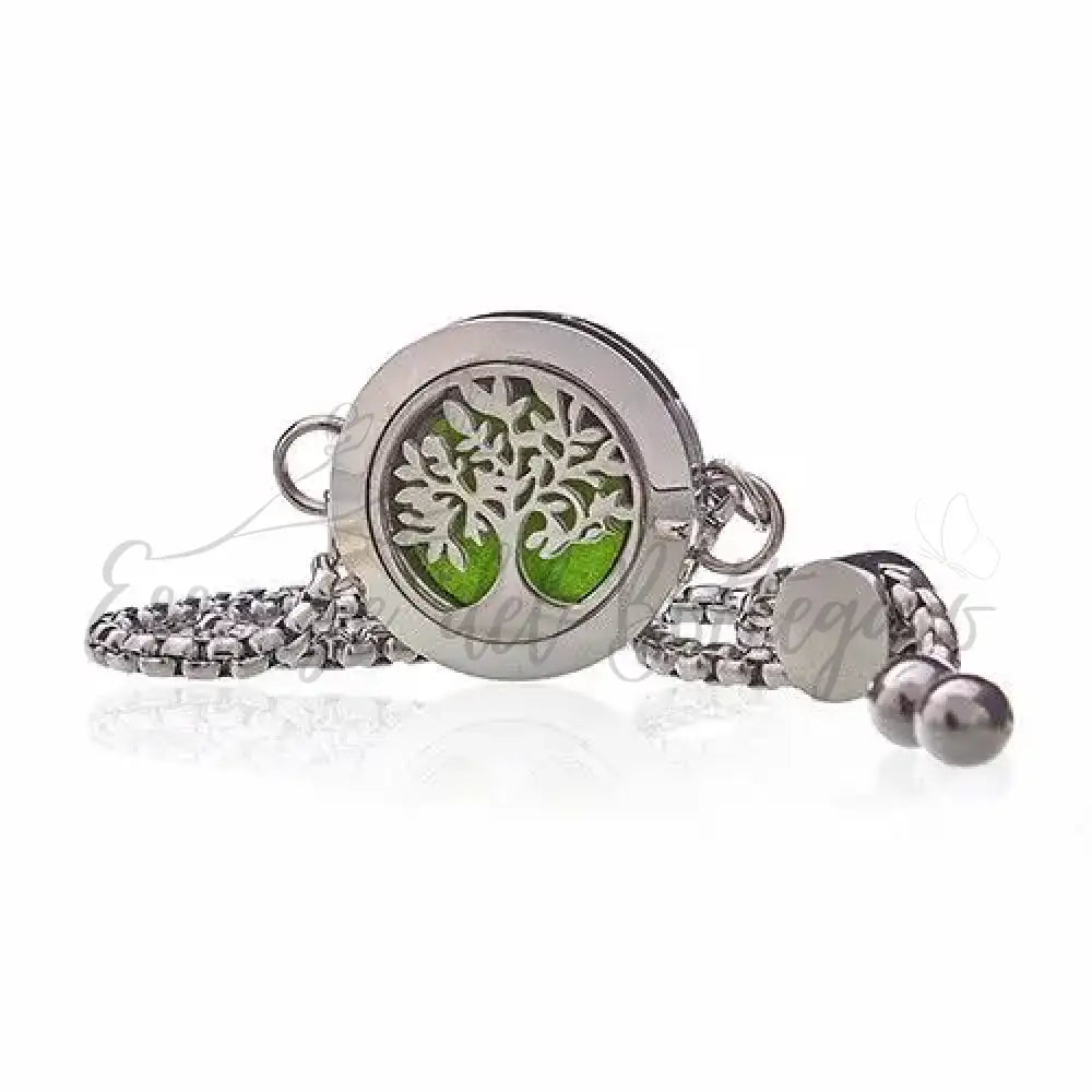 Braccialetto Aroma - Albero della Vita - 20mm - Aromatherapy Diffuser Necklaces
