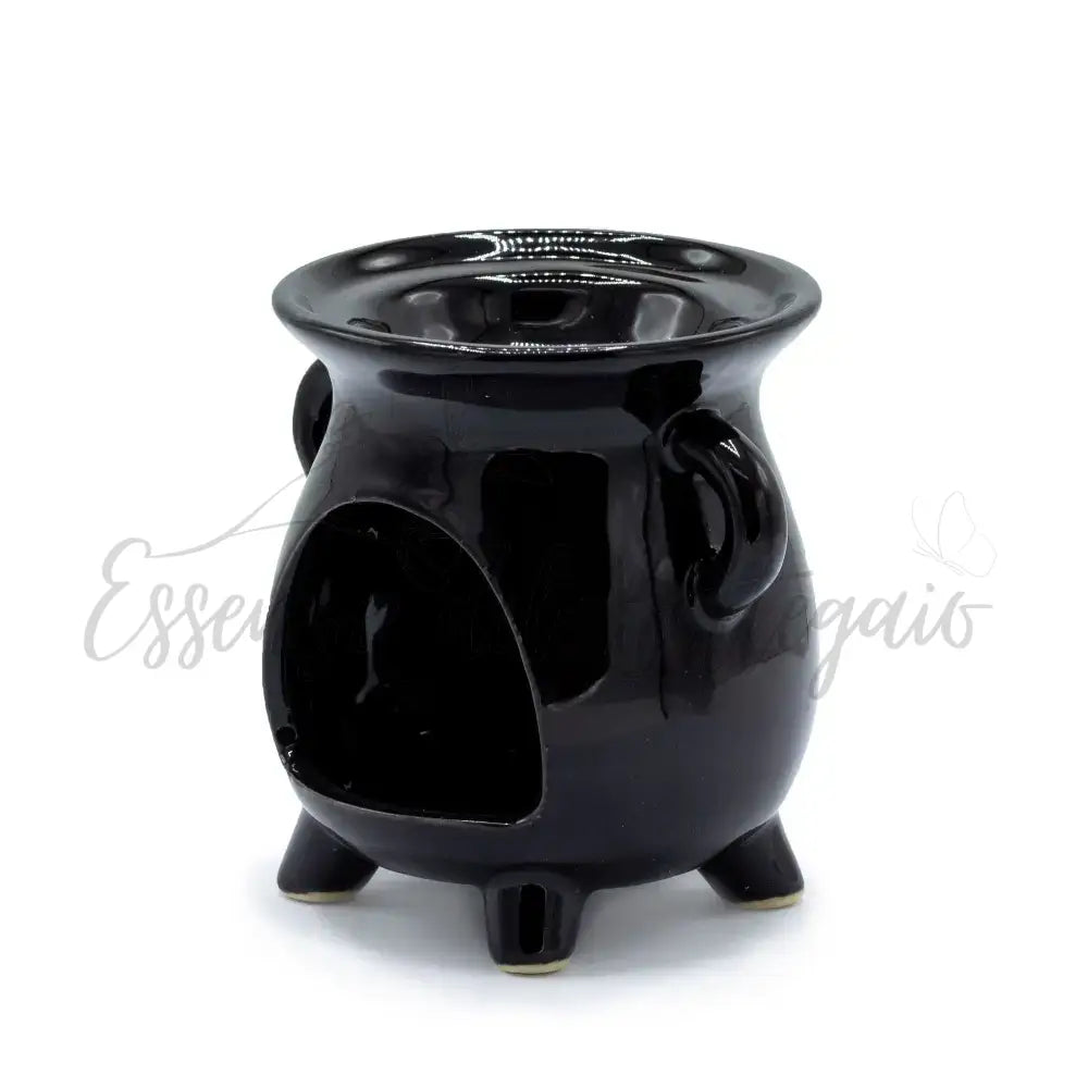 Brucia Essenze - Calderone Albero della Vita - Nero - Floral & Cauldron Oil Burners
