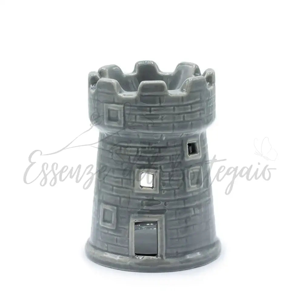 Brucia Essenze - Castello - Grigio - Floral & Cauldron Oil Burners