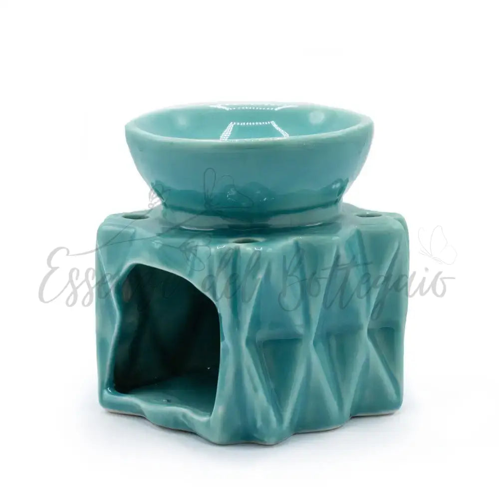 Brucia Essenze - Geometrico - Blu - Floral & Cauldron Oil Burners