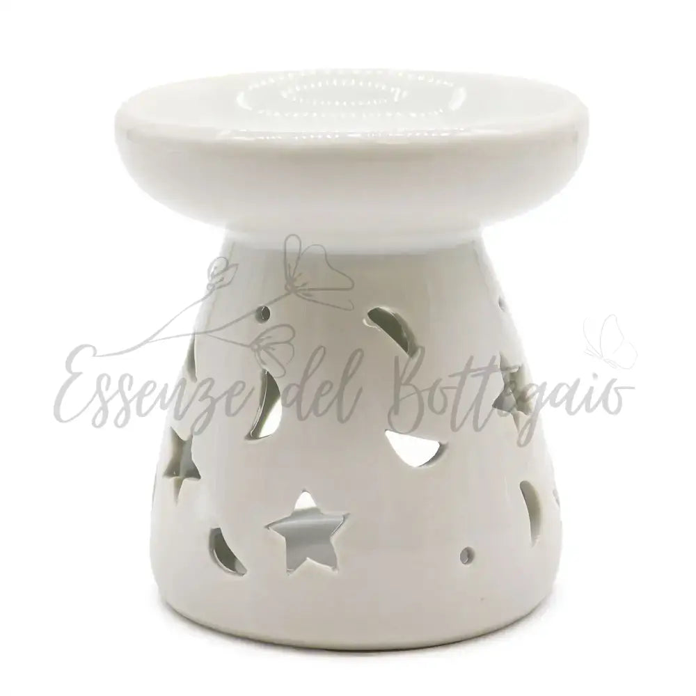 Brucia essenze Grande - Luna & Stelle - Classic White Oil Burner