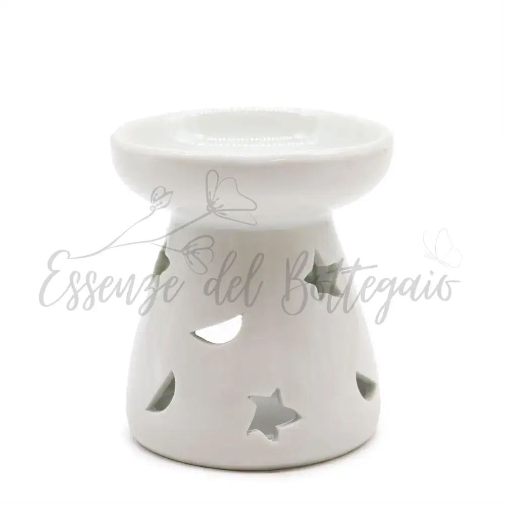 Brucia essenze Piccolo - Luna & Stelle - Classic White Oil Burner
