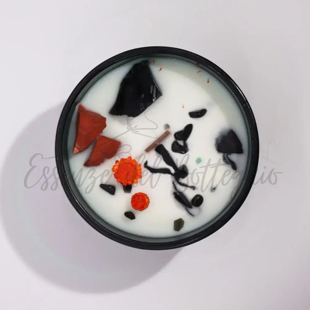 Candela con Fiore Magico Hop Hare - il Diavolo - Hop Hare Crystal Magic Flower Candles