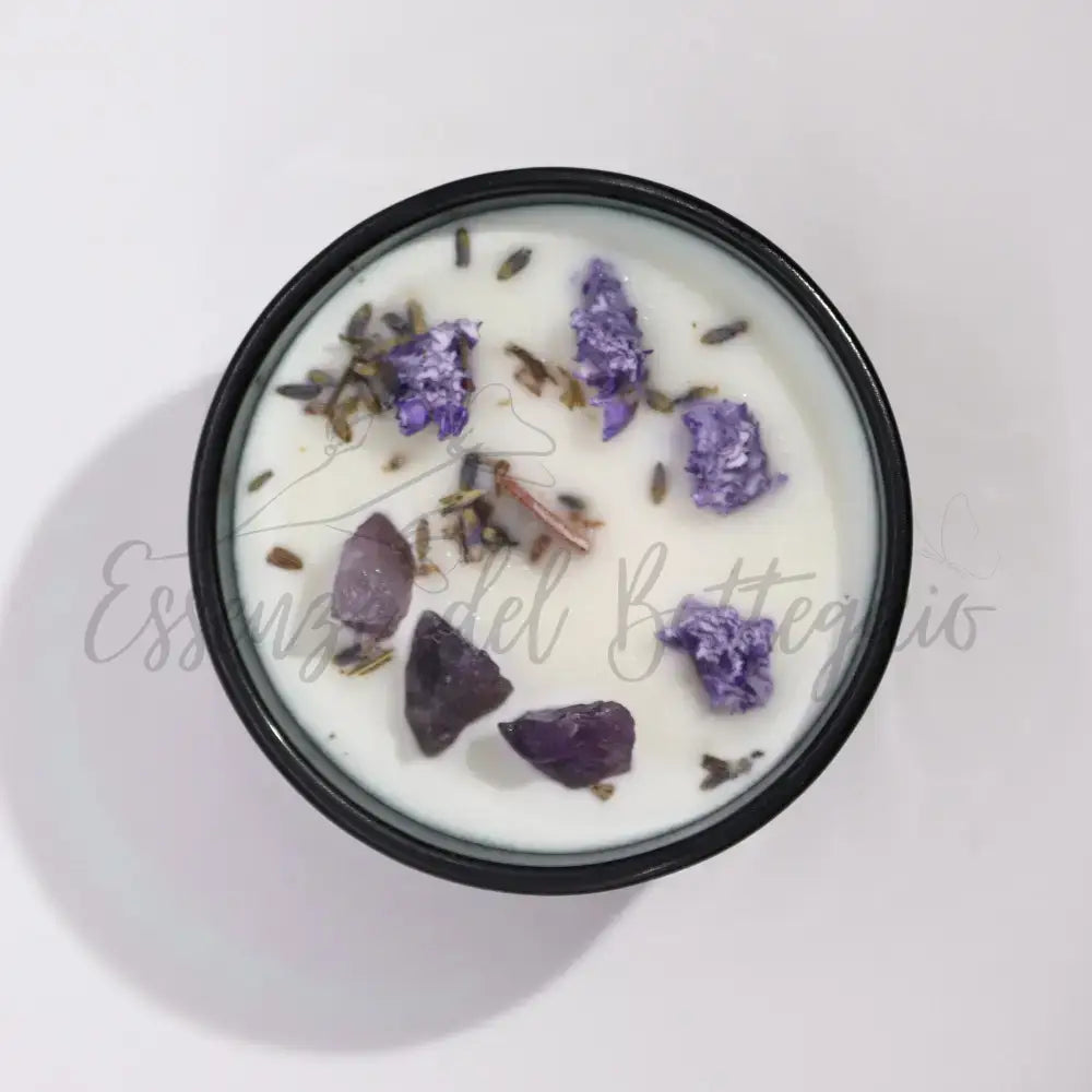 Candela con Fiore Magico Hop Hare - la Luna - Hop Hare Crystal Magic Flower Candles