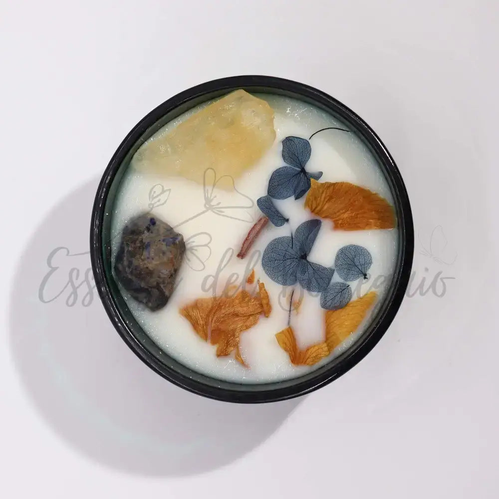 Candela con Fiore Magico Hop Hare - il Sole - Hop Hare Crystal Magic Flower Candles