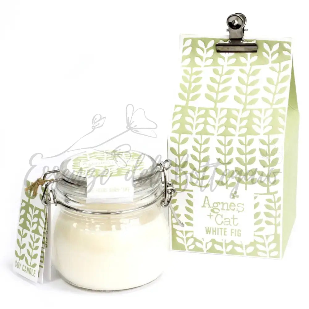 Candela Kilner Jar - Fico bianco - Kilner Jar Candles 400 ml