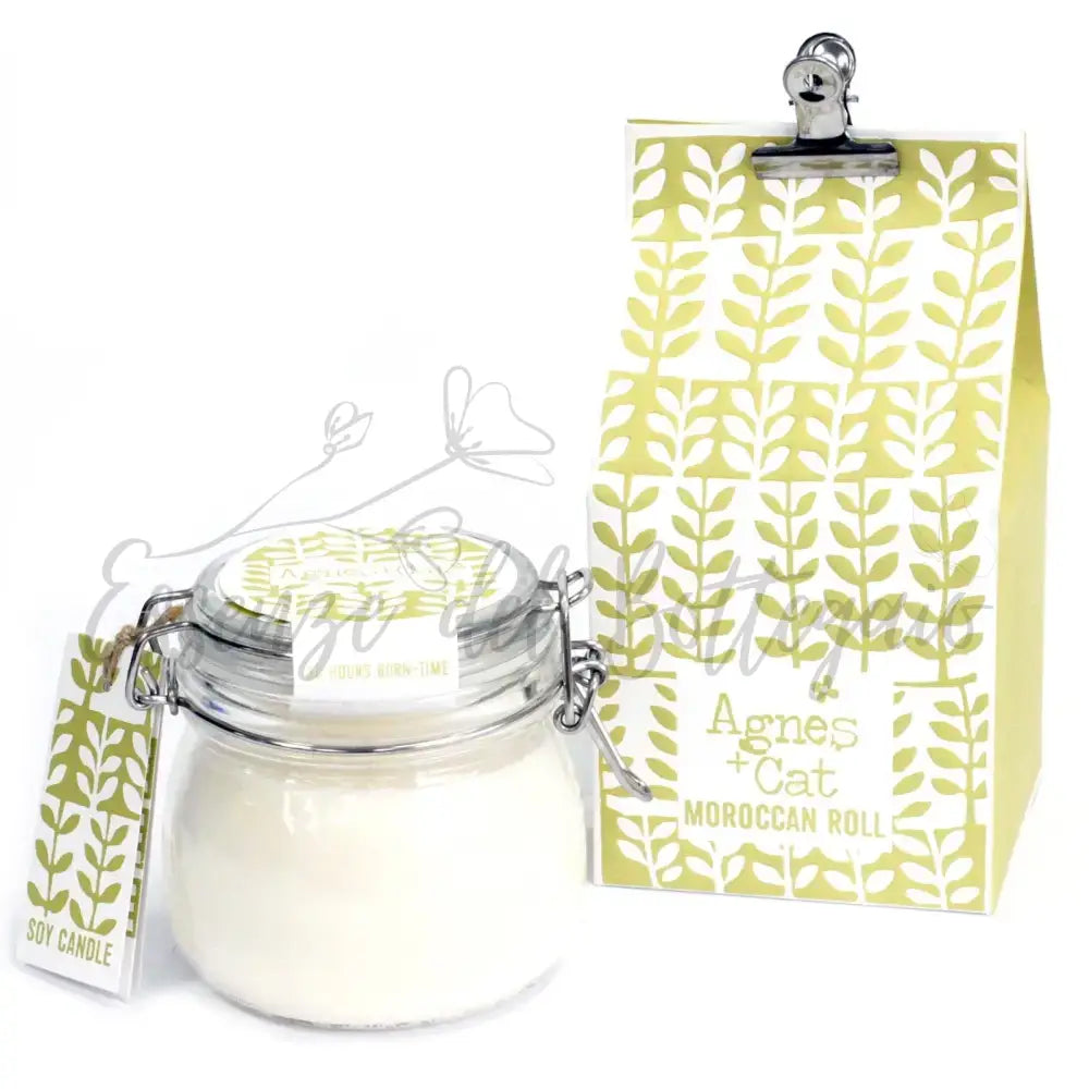 Candela Kilner Jar - Moroccan Roll - Kilner Jar Candles 400 ml