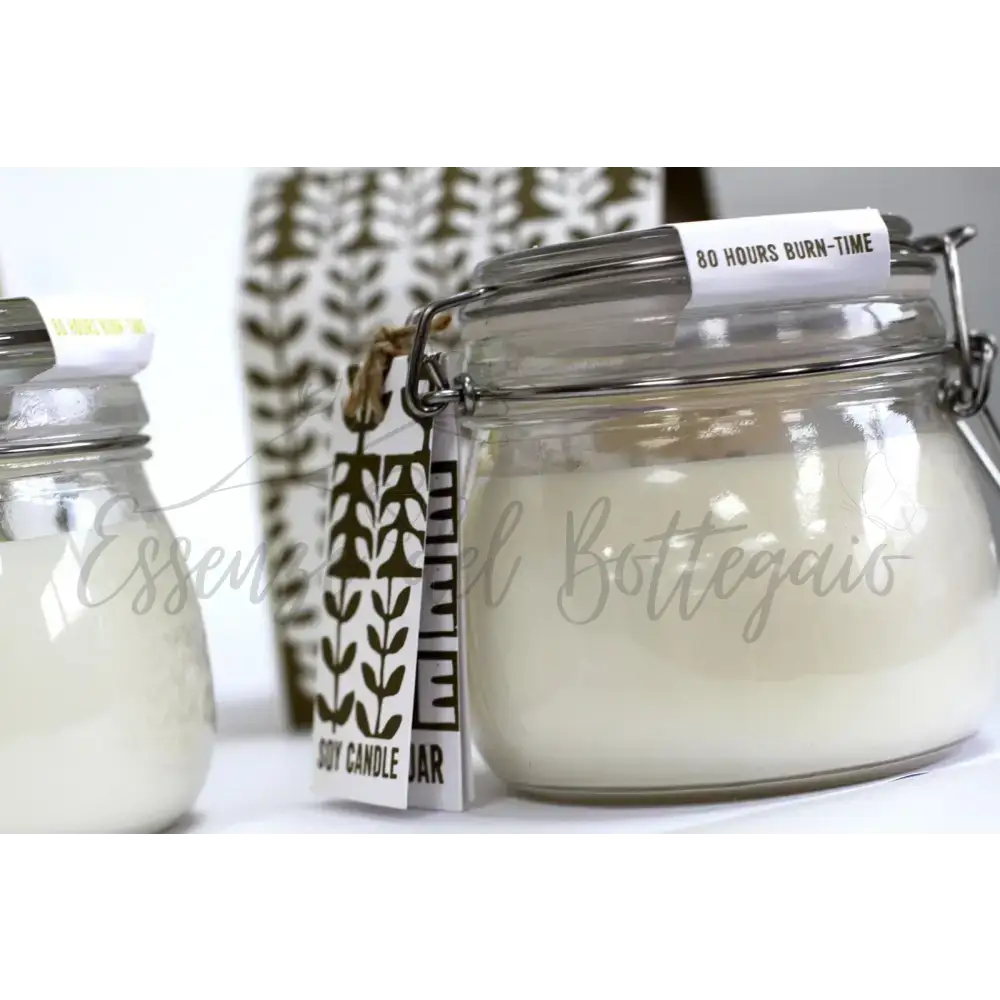 Candela Kilner Jar - Sale marino e muschio - Kilner Jar Candles 400 ml