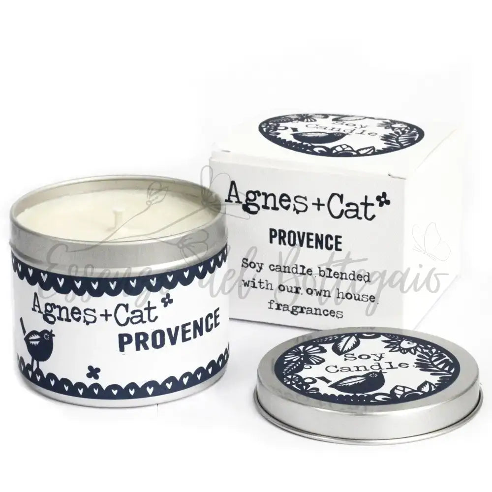 Candela in Lattina - Provence - Soy Wax Tin Candles 200 ml