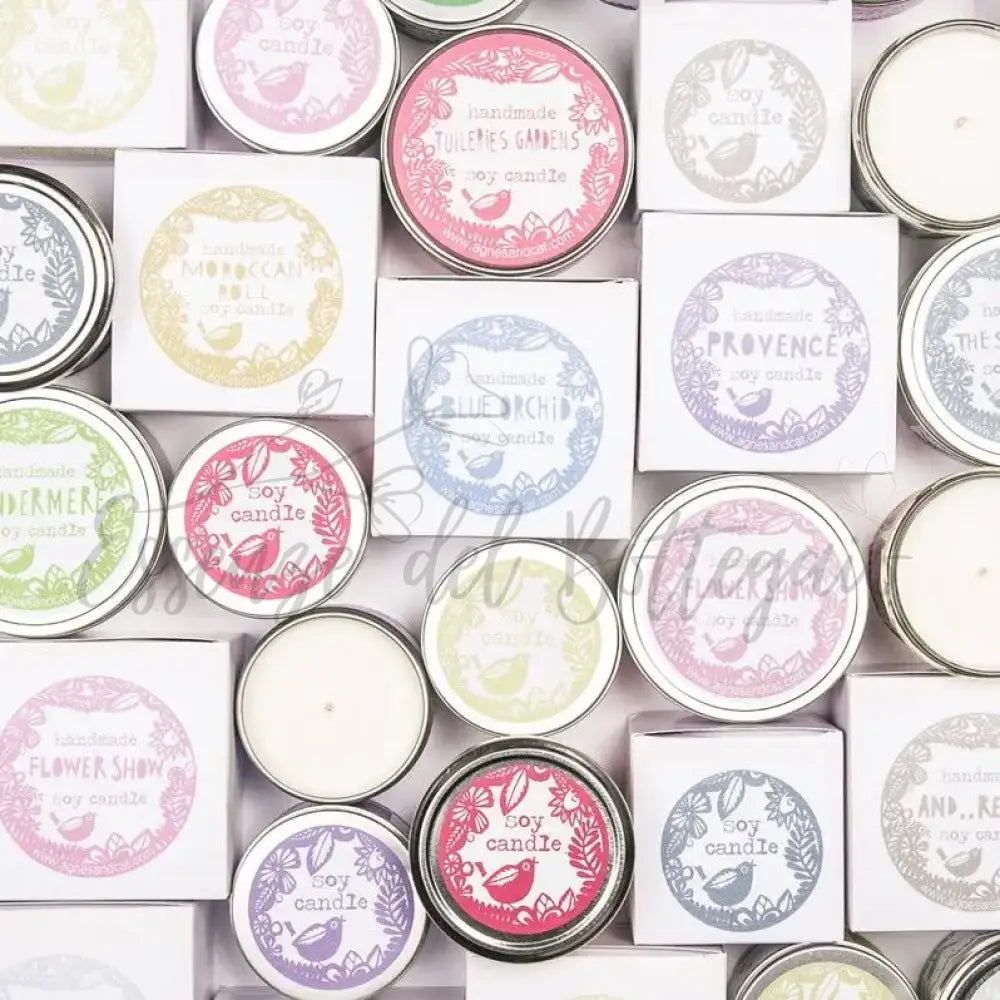 Candela in Lattina - Violetta di Parma - Soy Wax Tin Candles 200 ml