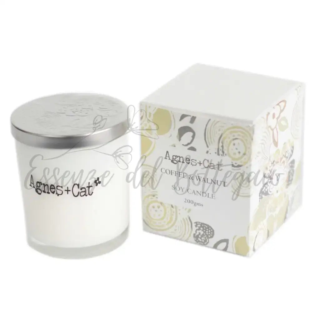 Candela Votiva - Caffè e Noce - Votive Glass Jar Candles 200 ml