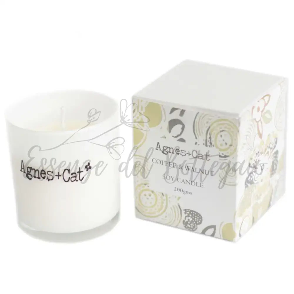 Candela Votiva - Caffè e Noce - Votive Glass Jar Candles 200 ml