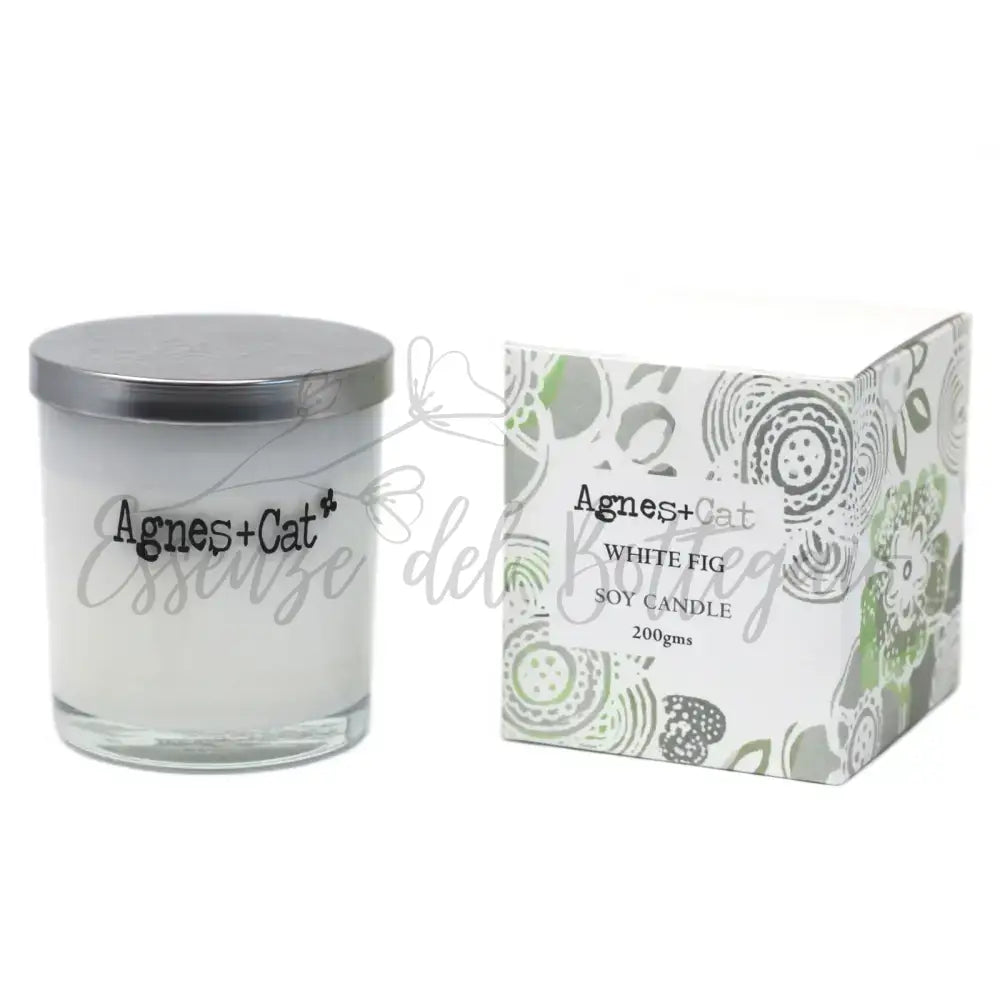 Candela Votiva - Fichi Bianchi - Votive Glass Jar Candles 200 ml