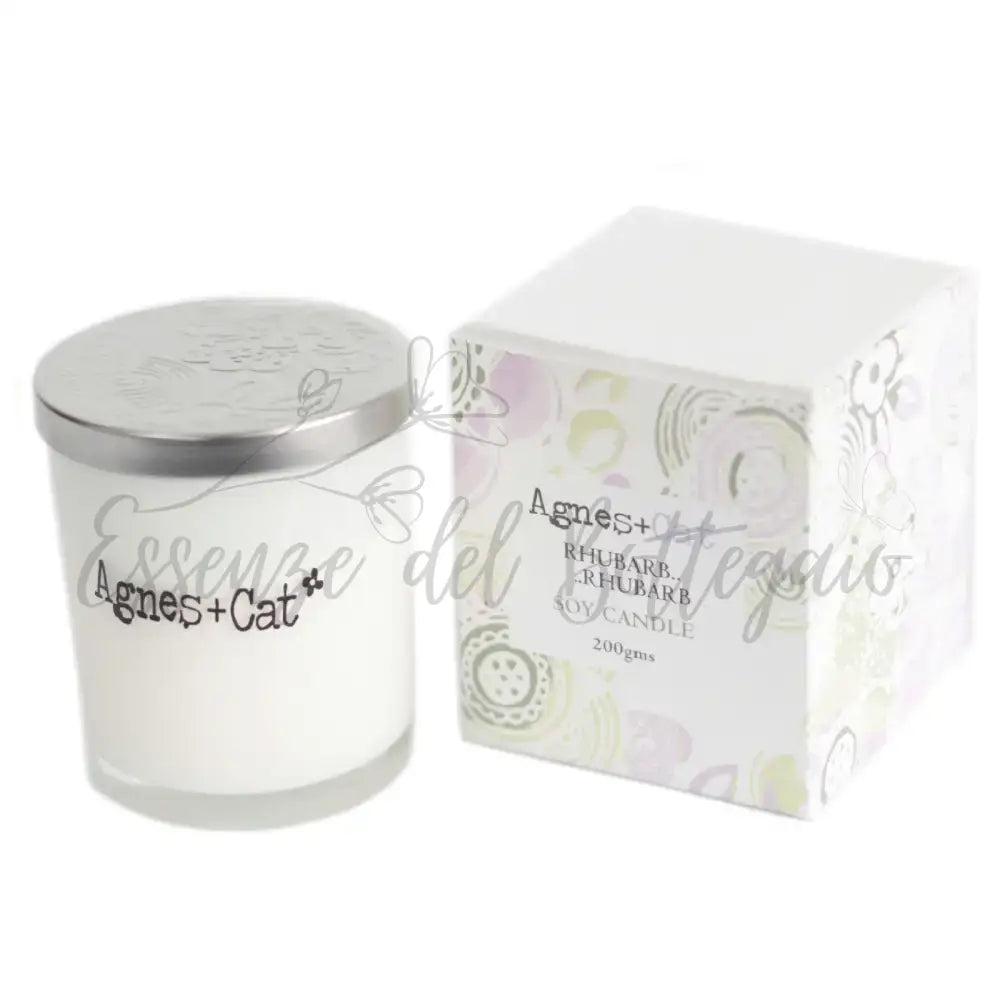 Candela Votiva - Rabarbaro - Votive Glass Jar Candles 200 ml
