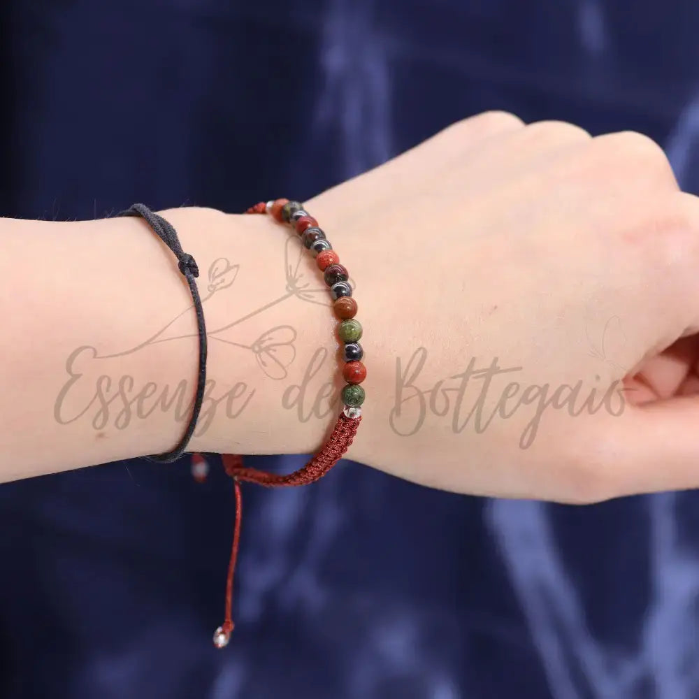 Candela Zodiaco con Braccialetto - Ariete - Zodiac Crystal Candles with Gemstone Bracelet