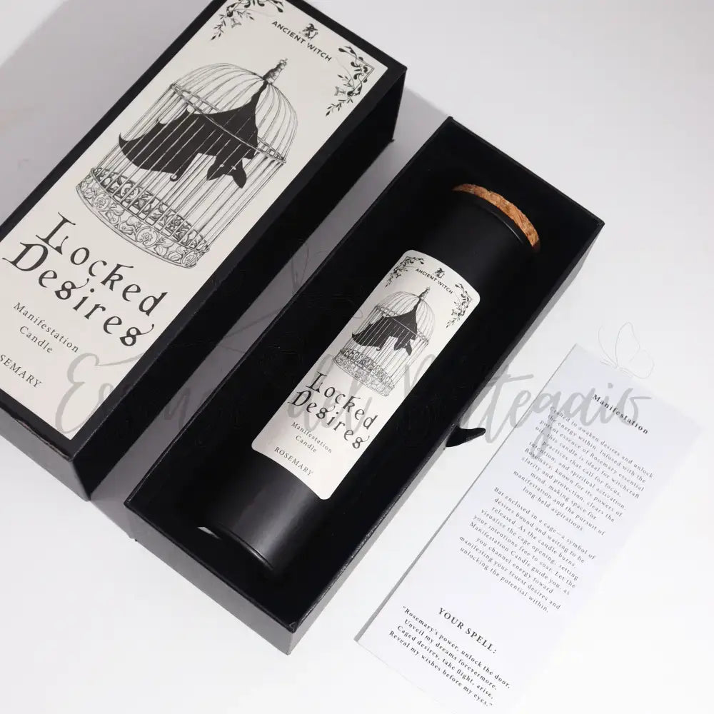 Candele Purificanti della Strega Antica - Desideri Repressi - Ancient Witch Ritual Candles