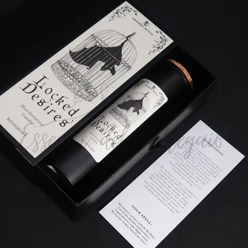 Candele Purificanti della Strega Antica - Desideri Repressi - Ancient Witch Ritual Candles