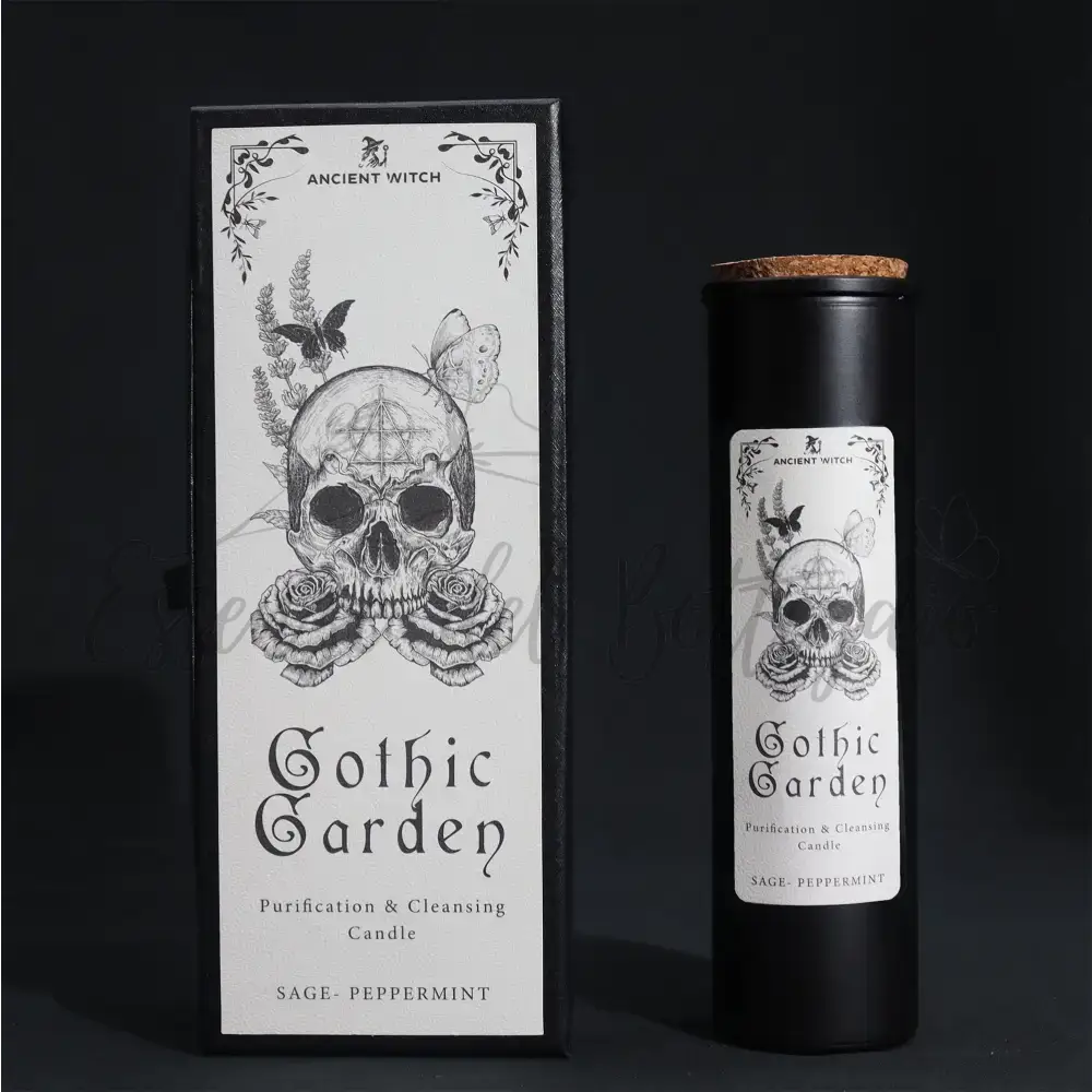Candele Purificanti della Strega Antica - Giardino Gotico - Ancient Witch Ritual Candles