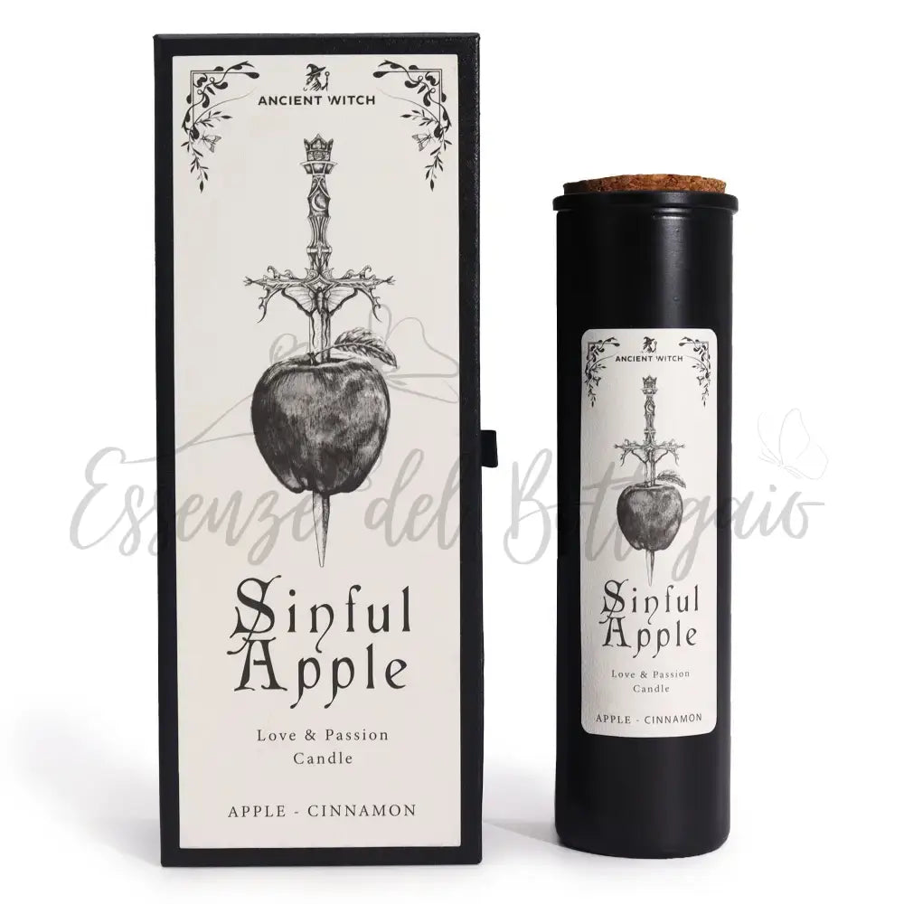 Candele Purificanti della Strega Antica - Mela Proibita - Ancient Witch Ritual Candles