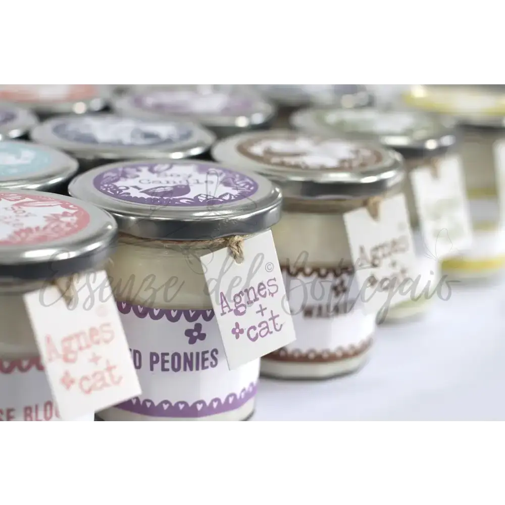 Candele in Vasetto - Clementine - Soy Wax Jam Jar Candles 220 ml