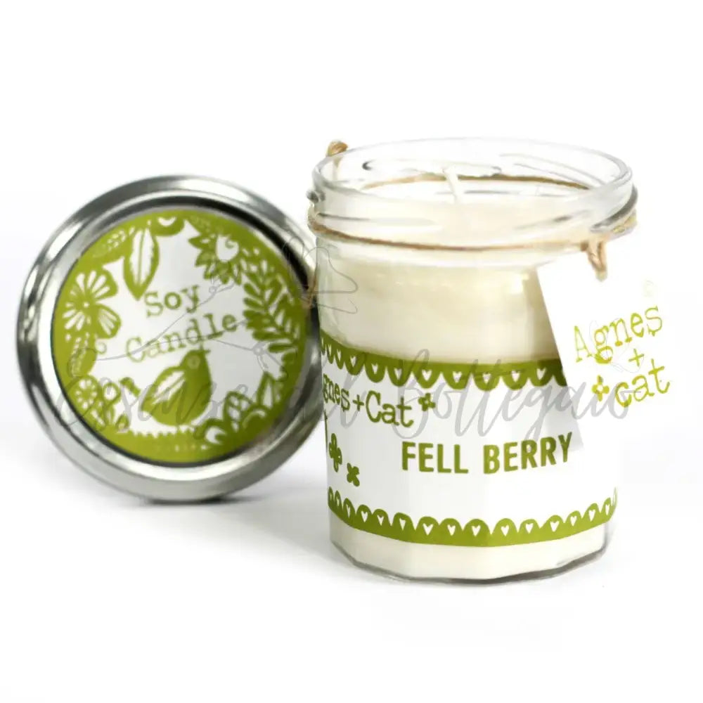 Candele in Vasetto - Fell Berry - Soy Wax Jam Jar Candles 220 ml