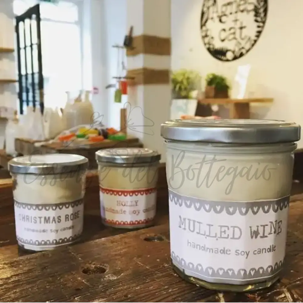 Candele in Vasetto - Luna di Velluto - Soy Wax Jam Jar Candles 220 ml