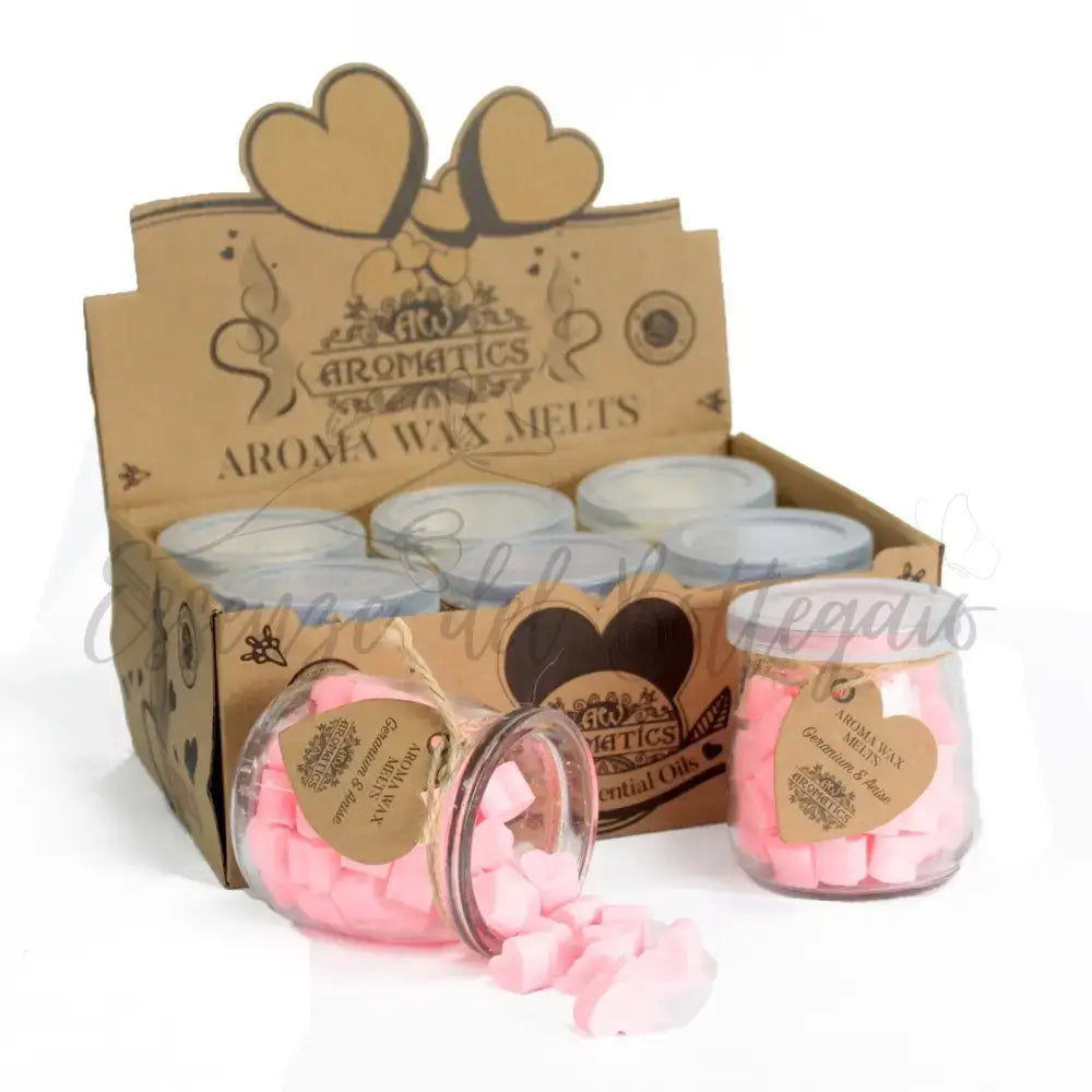Cera Aromaterapica - Geranio & Anice - Aroma Wax Melts