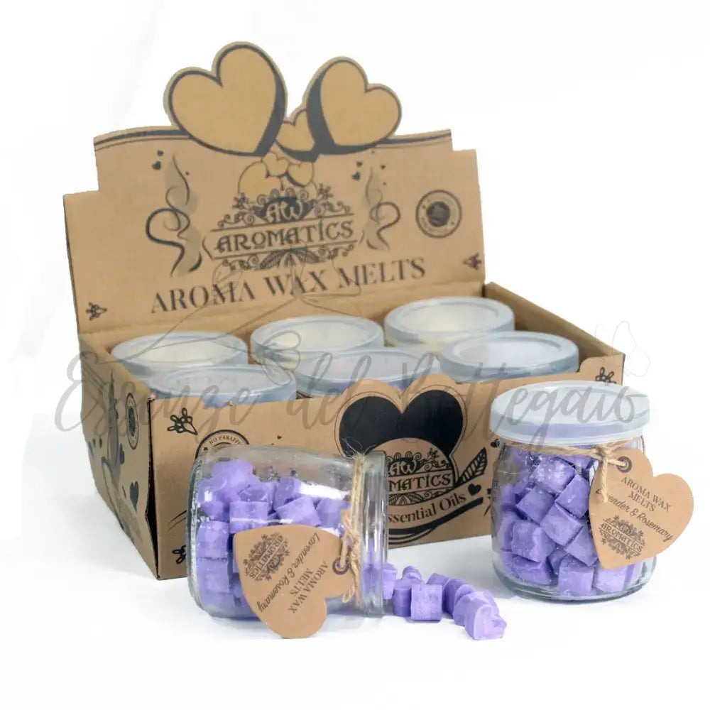Cera Aromaterapica - Lavanda & Rosmarino - Aroma Wax Melts