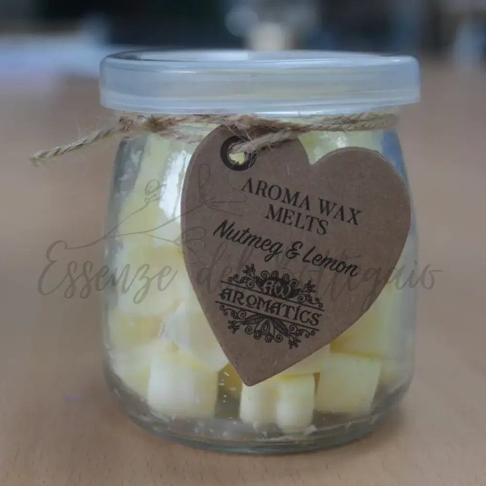 Cera Aromaterapica - Noce Moscata & Limone - Aroma Wax Melts
