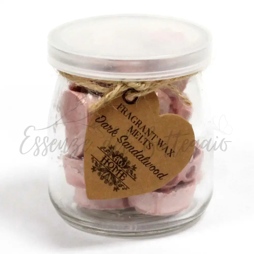 Cere in Vasetto - Legno di Sandalo - Soy Wax Melts in Jars