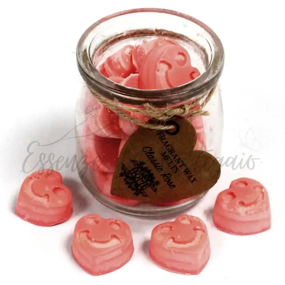 Cere in Vasetto - Rosa - Soy Wax Melts in Jars
