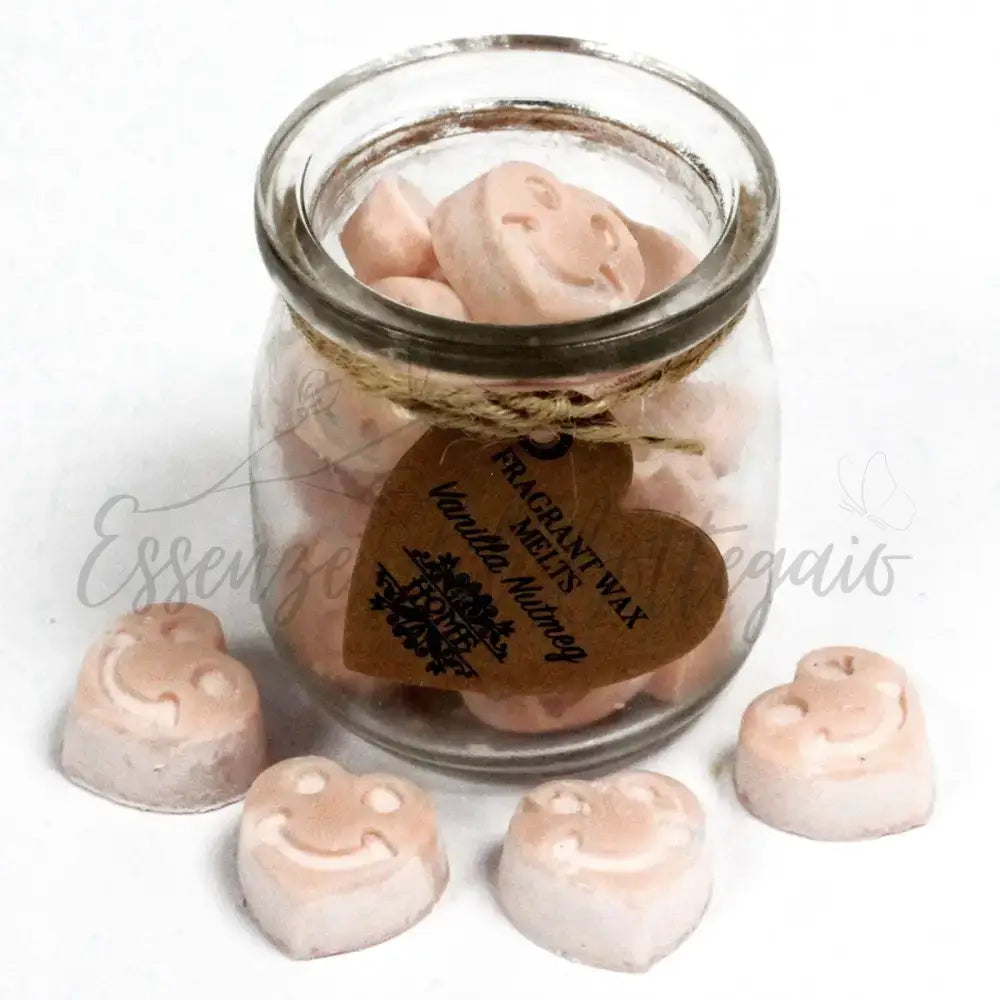 Cere in Vasetto - Vaniglia e Noce Moscata - Soy Wax Melts in Jars