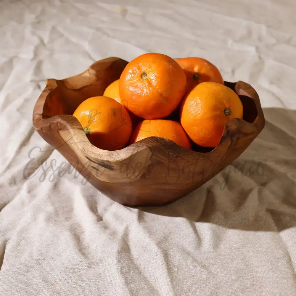 Ciotola Media in Teak - 21x9 cm - Teak Wood Bowls