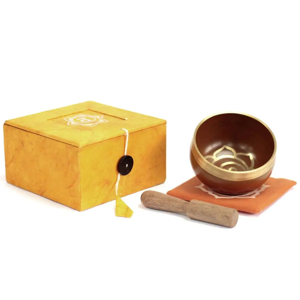 Ciotola tibetana dei chakra - Sacrale - Tibetan Singing Bowl Sets