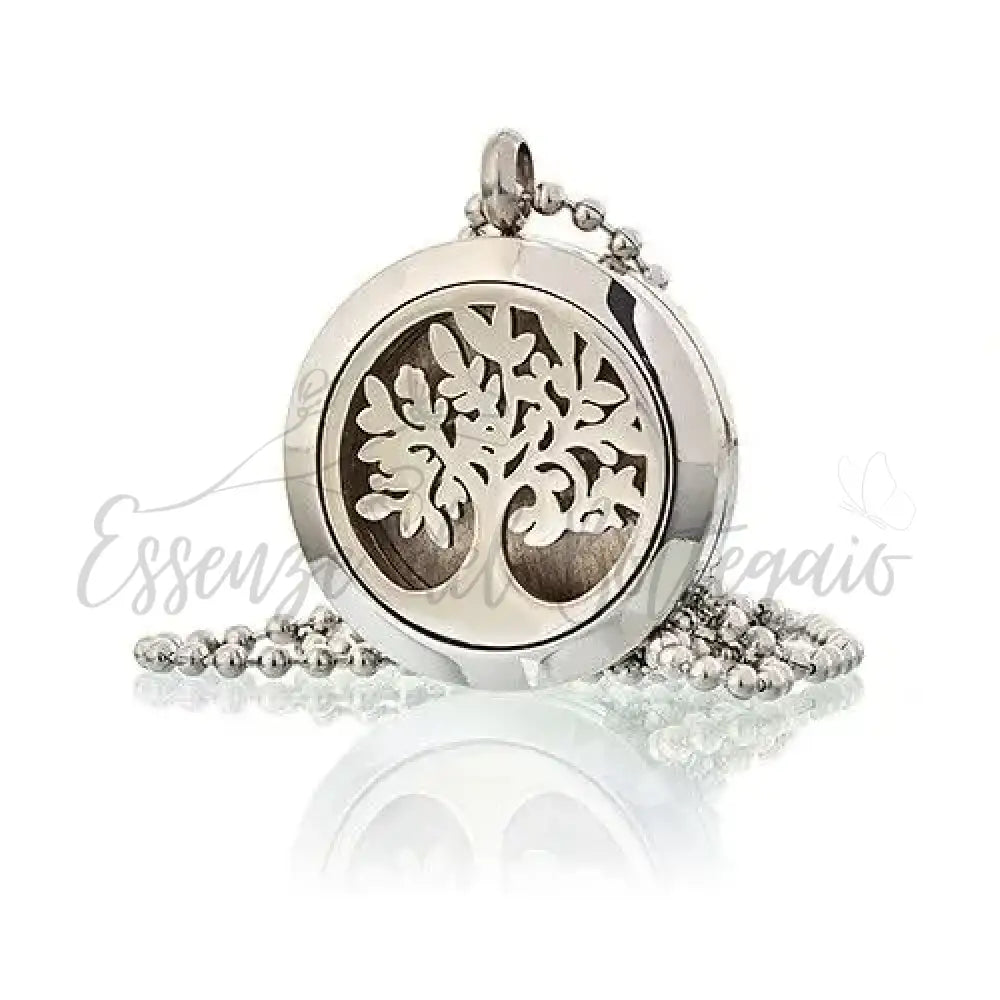 Collana Aroma - Albero della Vita 25mm - Aromatherapy Diffuser Necklaces